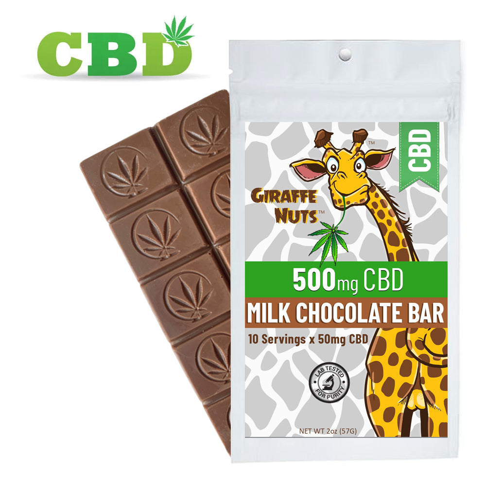 500mg CBD - Milk Chocolate Bar