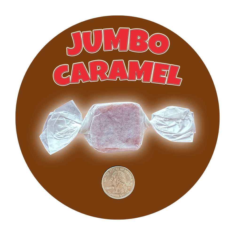 
                      
                        50mg CBD JUMBO Caramels - Rich Butterscotch - 10 Piece Jar
                      
                    