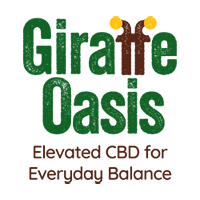 CBD Edibles | Giraffe Nuts | Giraffe Oasis Logo